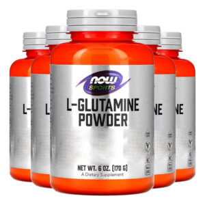 L-glutamina Em Pó Sports 170g Puro Importado 5un Now Foods