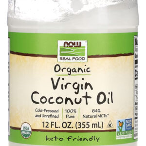 Óleo De Coco Virgem Now Foods 355ml 100% Puro Importado