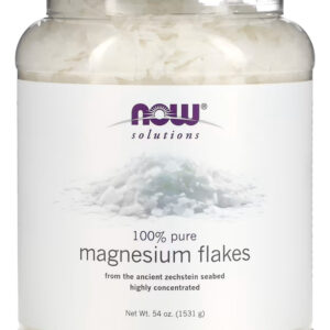 Magnésio Flocos Now Foods 1531g Importado