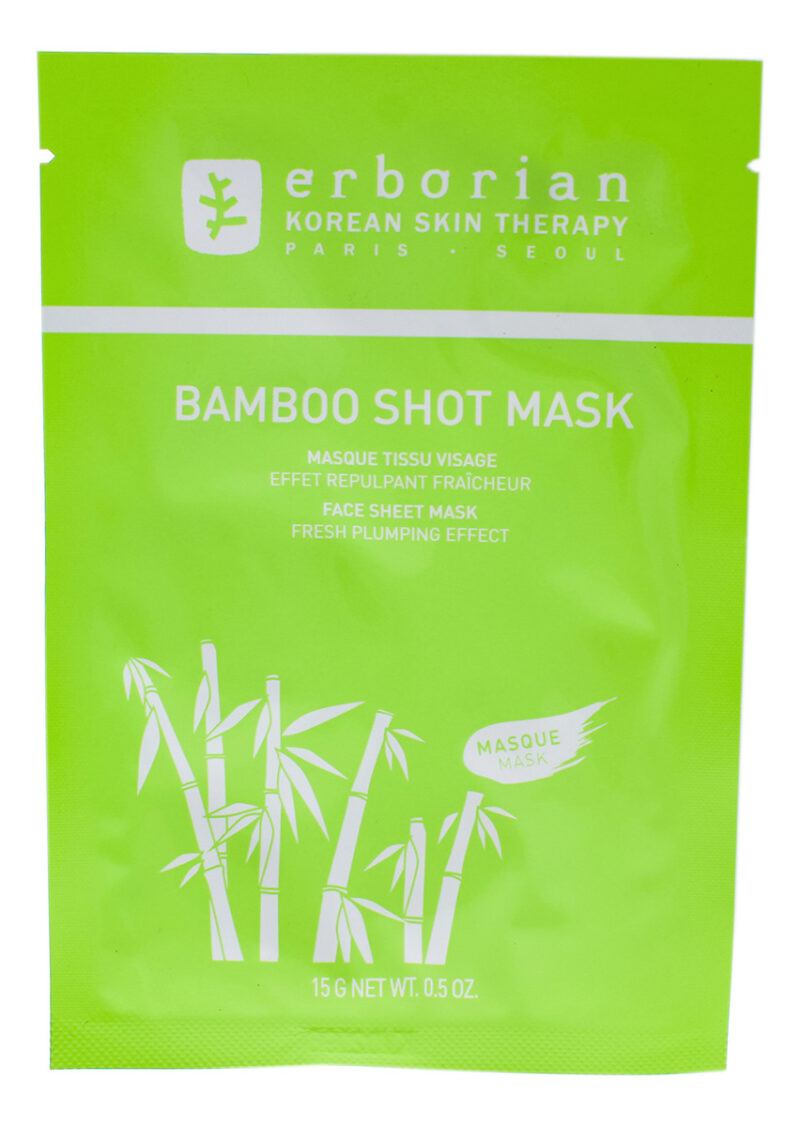 Máscara Facial Erborian Bamboo Shot Para Mulheres 15ml