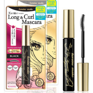 Mascara Heroine Make Kissme Long & Curl Waterproof, Pacote C