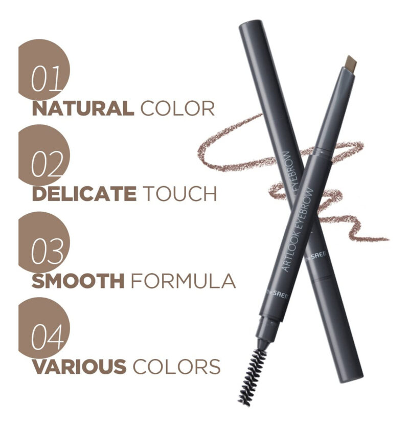 Lápis Definidor De Sobrancelhas Thesaem Artlook 02 Deep Brow - Image 7