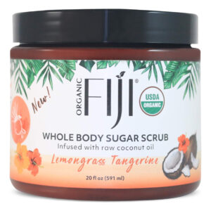 Esfoliante Corporal Orgânico De Fiji Com Infusão De Óleo De