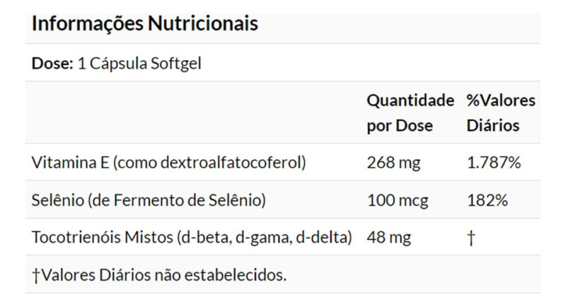 Vitamina E 400ui 100 Softgels Importado 2un Now Foods - Imagem 5