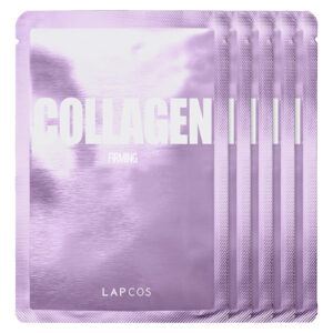 Máscara De Lençol Lapcos Collagen Firming Com Peptídeos De C