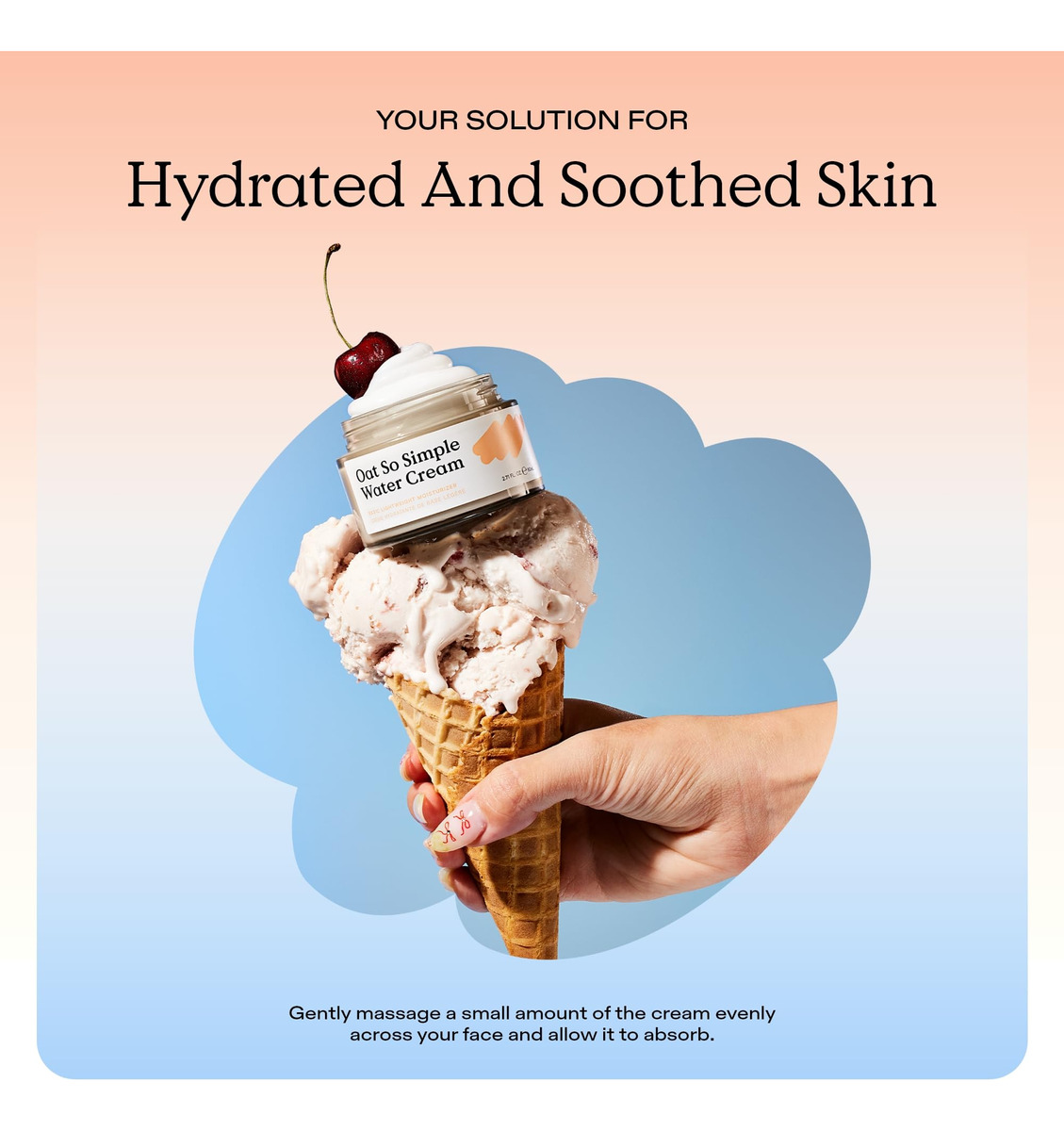 Creme De Água Hidratante Kravebeauty Oat So Simple 80ml - Imagem 7
