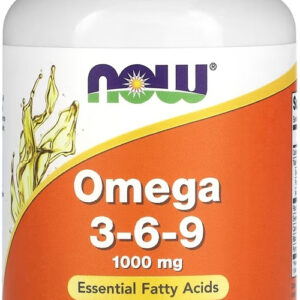 Ômega 3-6-9 1.000mg Now Foods 100 Caps Softgels Sabor Sem Sabor