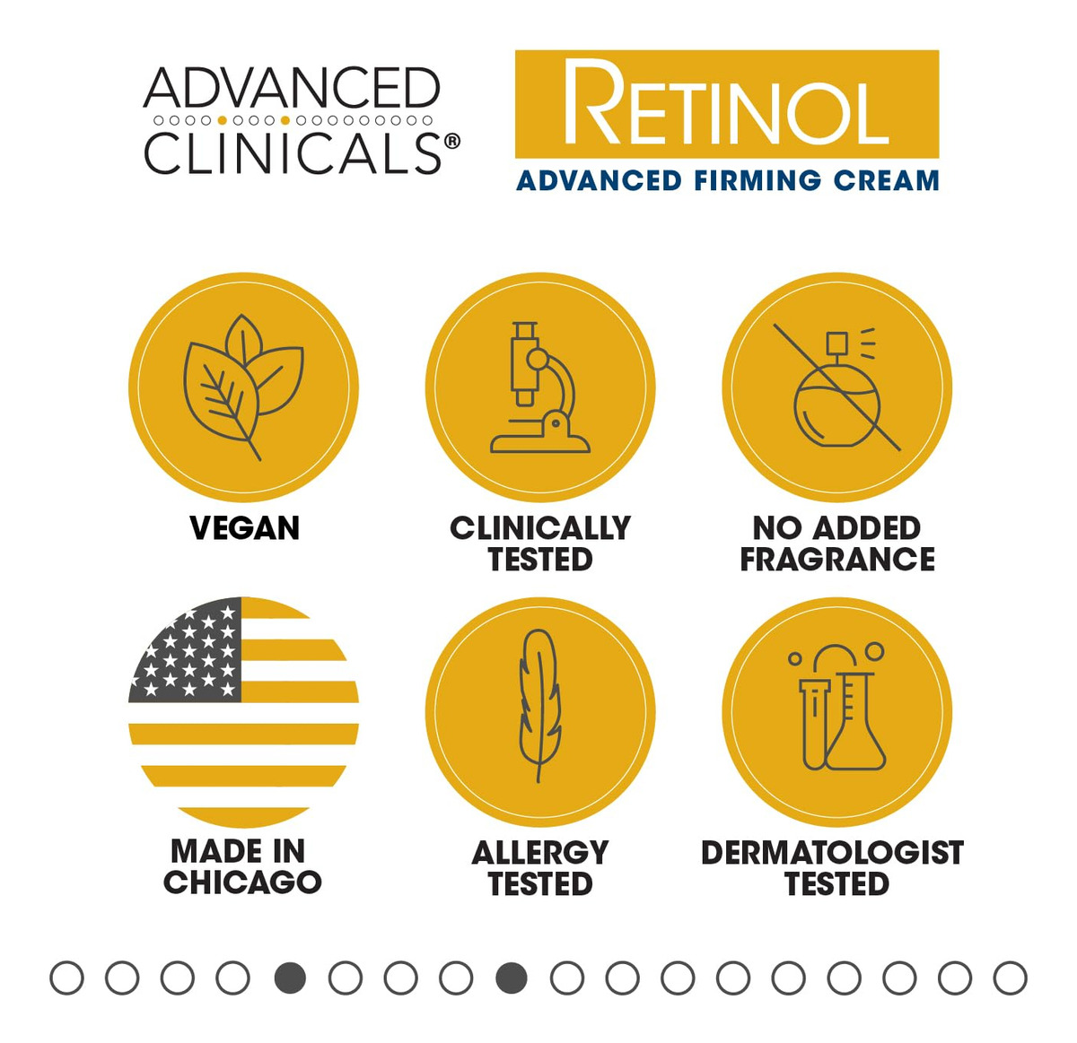 Loção Corporal Advanced Clinicals Retinol 480 Ml Crepey Skin - Imagem 4