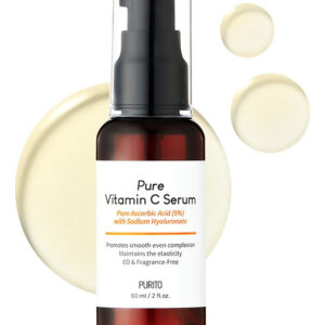 Sérum Purito Pure Vitamina C 5% Ácido Ascórbico 60ml Vegano