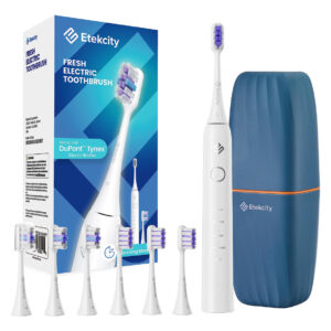 Escova De Dentes Elétrica Etekcity Unissex Com Fio 5 Modos B