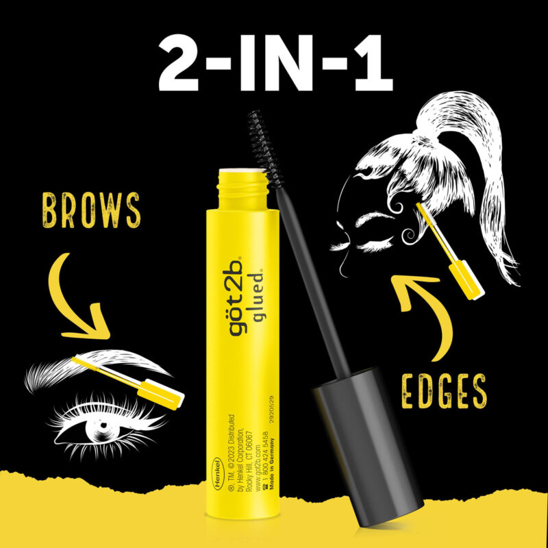 Gel Para Sobrancelhas E Cabelos Got2b Glued Brows & Edges, F - Image 6