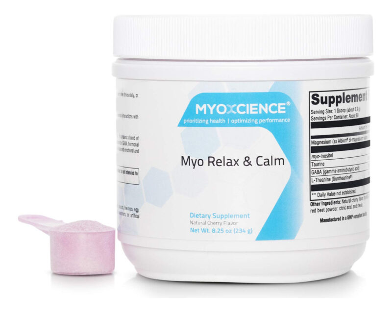 Suplemento Myoxcience Myo Relax & Calm Sleep Support 30 Dose