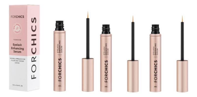 Sérum De Crescimento De Cílios Forlash Da Forchics, Pacote C