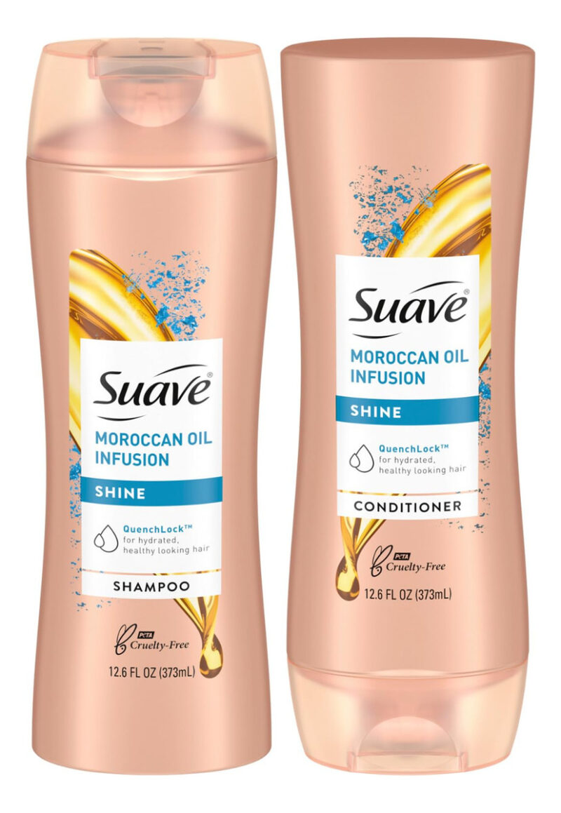 Conjunto De Shampoo E Condicionador Suave Moroccan Oil 375ml