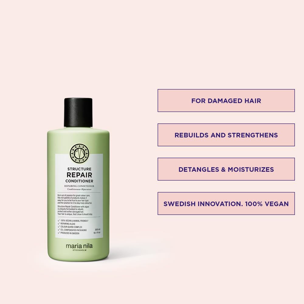Conditioner Maria Nila Structure Repair 300ml Vegan - Imagem 2
