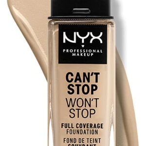 Foundation Nyx Professional Makeup Can't Stop Won't Stop Nud