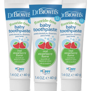 Pasta De Dentes Dr. Brown's Baby Strawberry Flavor 40ml 0-3