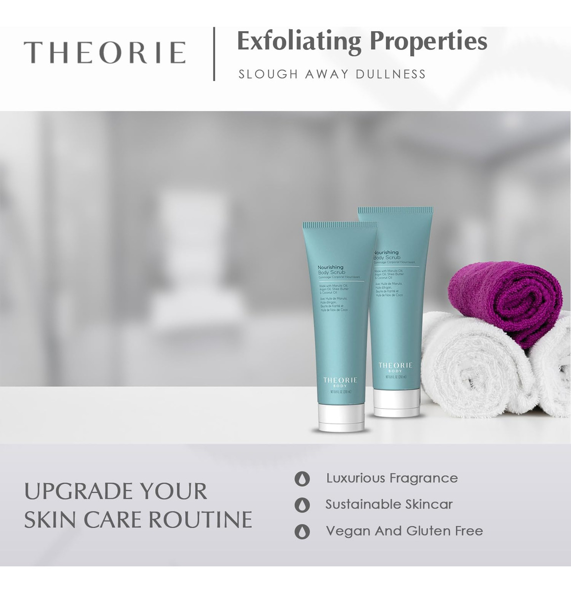 Esfoliante Nutritivo Body Scrub Theorie 200ml Com Óleo De Ma - Imagem 4