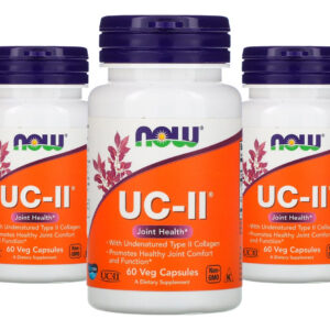 Colágeno Tipo 2 Uc-ii 40mg Now Foods 60 Veg Caps 3un