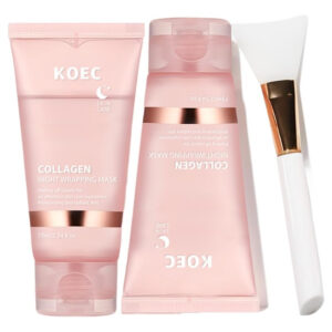 Máscara Facial De Embalagem Noturna Staiko Collagen Hydratin