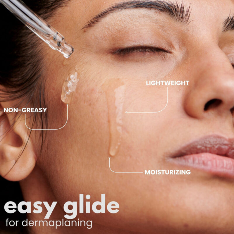 Kit Dermaplane Ouiloe Com Óleo E Lâmina Para Mulheres Com Pe - Image 6