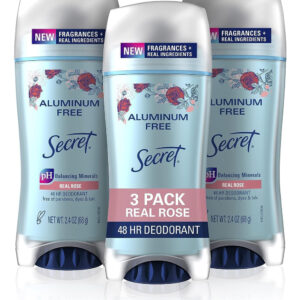 Desodorante Secret Aluminium Free Rose Scent 70ml Para Mulhe