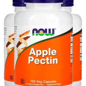 Pectina De Maçã 700mg 120 Cáps Importado 3un Now Foods