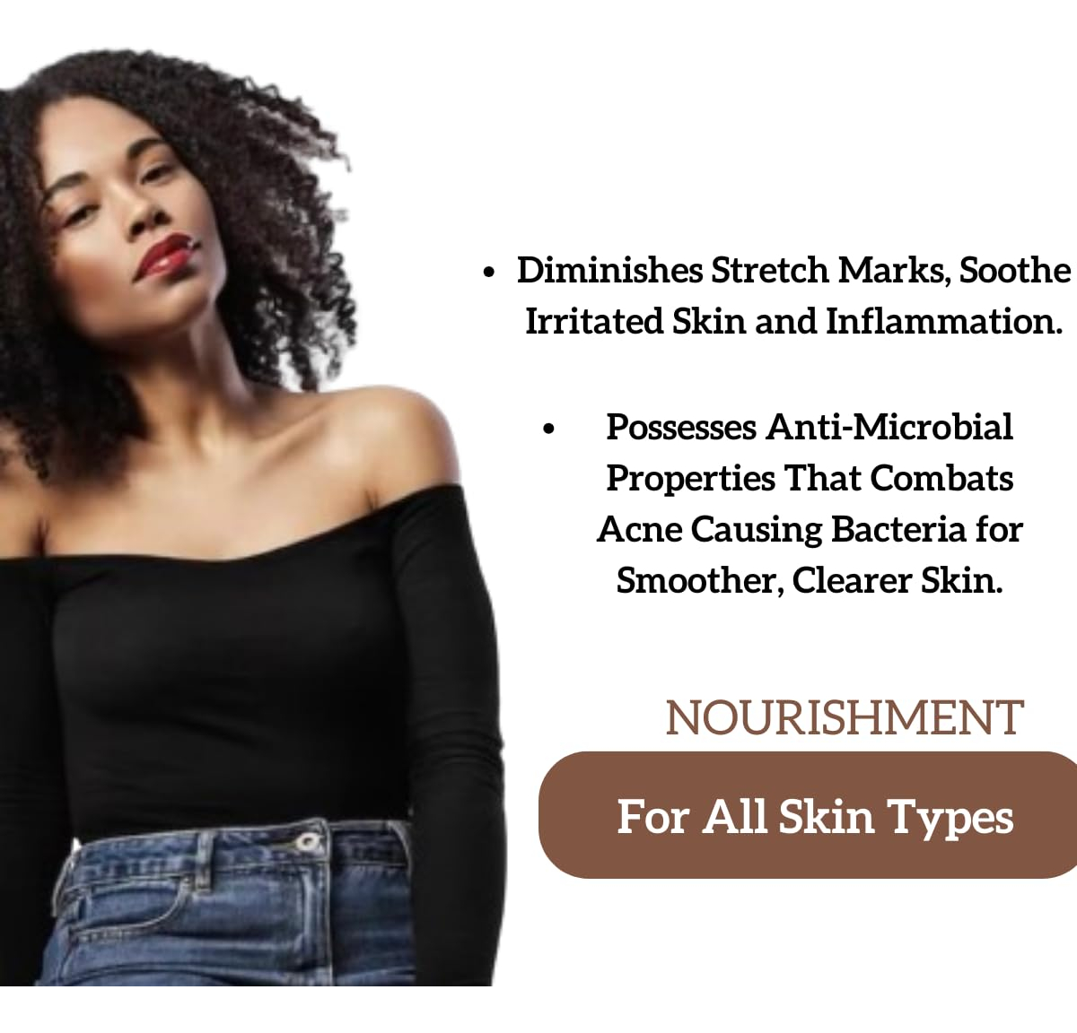 Manteiga Corporal Rica Em Eumelanina Bunda African Shea & Co - Imagem 7