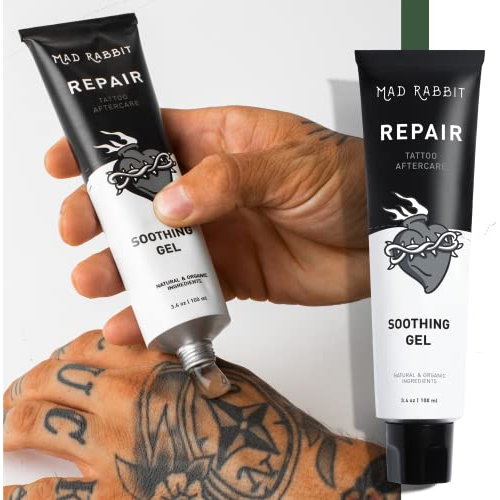 Gel De Tatuagem Calmante Mad Rabbit - Cuidado Natural - Imagem 3