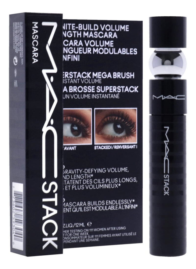 Mascara Mac Stack Superstack Macro Brush 12ml Para Mulheres - Image 3