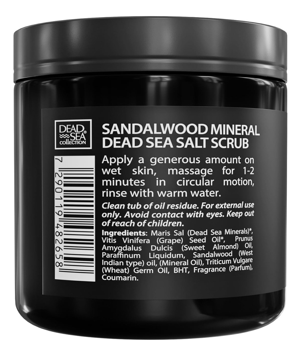 Esfoliante Corporal Dead Sea Collection Sandalwood 690ml Par - Imagem 8