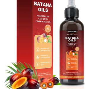 Óleo Batana Dr Sebi 4 Em 1 Para Crescimento De Cabelo 100% P