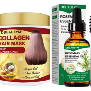 Óleo De Alecrim Para Crescimento Capilar Dbeautym Com Coláge