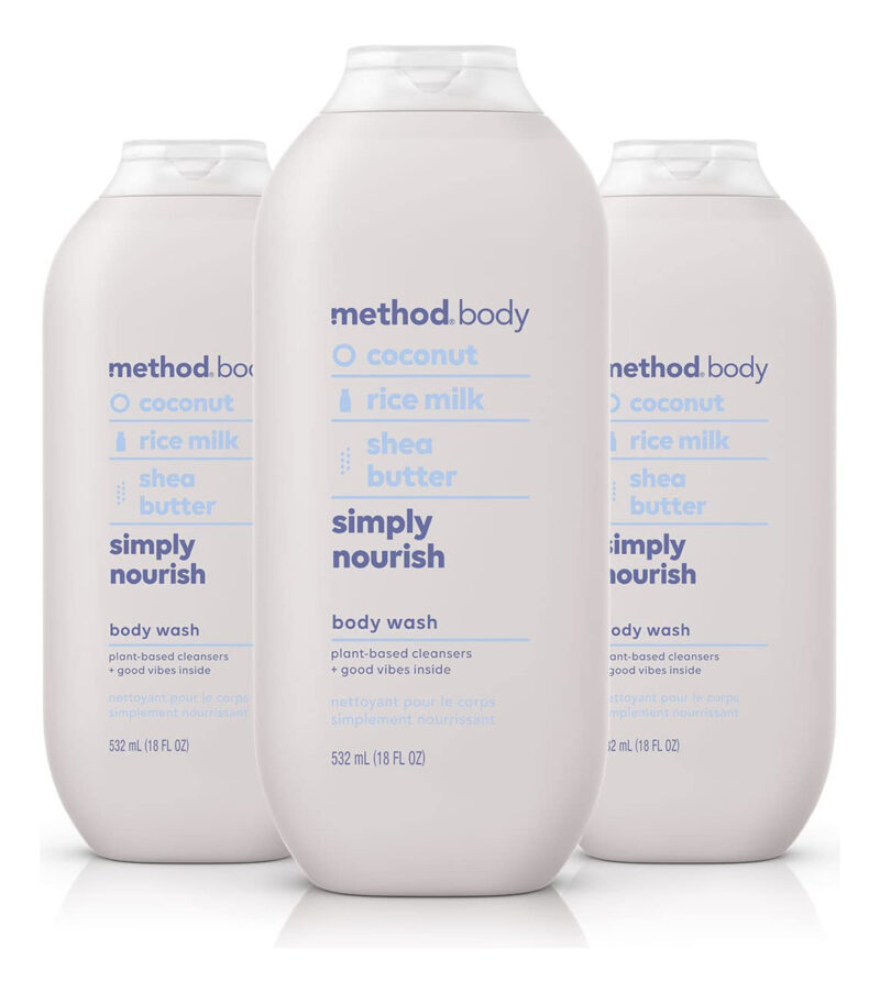 Método De Lavagem Corporal Simply Nourish 532ml (pacote De 3