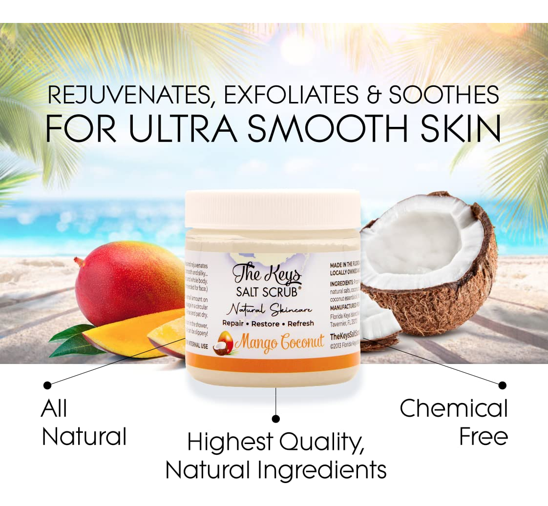Esfoliante Corporal The Keys Mango E Sal Marinho De Coco 100 - Imagem 3