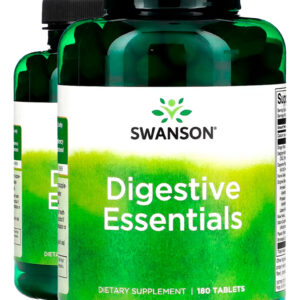 Enzimas Digestivas Swanson Essentials 180 Tabs Importado 2un