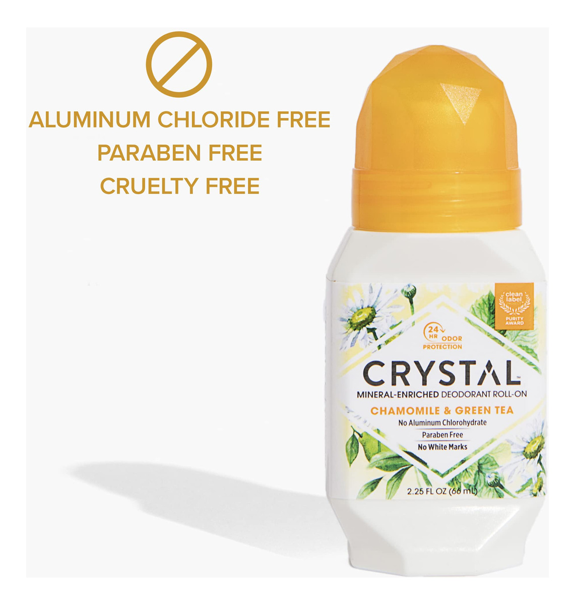 Desodorante Crystal Mineral Roll-on 66 Ml, Protetor De Odor - Imagem 4
