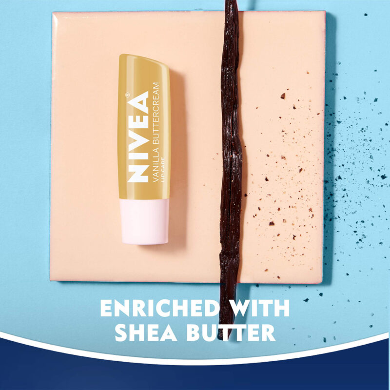 Bálsamo Labial Nivea Vanilla Buttercream Hidratante Para O D - Image 3