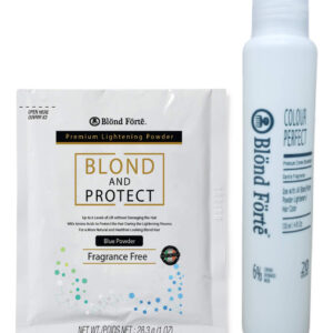 Kit De Clareamento De Cabelo Diy Blond & Protect 8+ Level Co