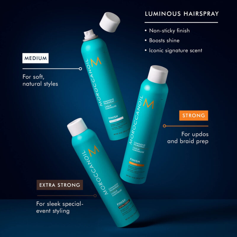 Spray De Cabelo Moroccanoil Luminous Medium Hold 75 Ml Taman - Image 5