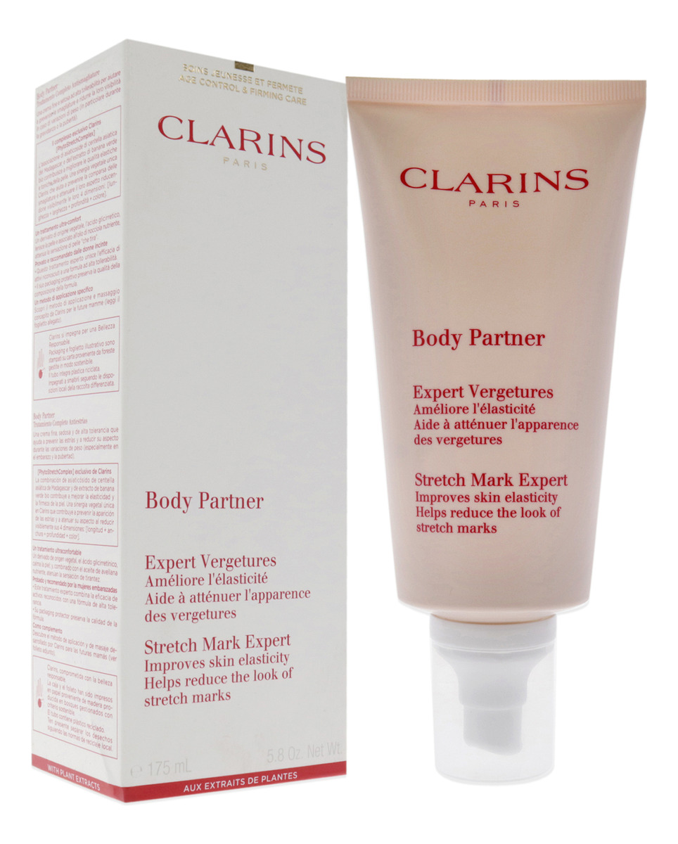 Creme Para Estrias Clarins Body Partner Expert 171 Ml - Imagem 3