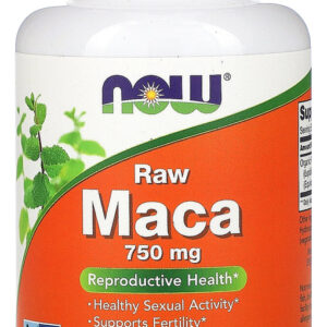 Nowfoods Raw Maca Peruana 750mg 90 Veg Caps Sabor N/a