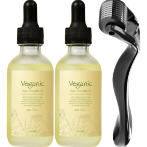 Kit De Óleo Para Crescimento Capilar Lavtek Veganic Com Alec