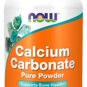 Carbonato Cálcio Pó Now Foods 340g Importado