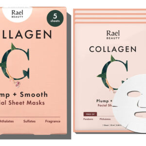 Máscara Facial De Colágeno Real Com Extratos De Frutas Nutri