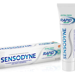 Pasta De Dentes Sensodyne Rapid Relief Cavity Prevention 100