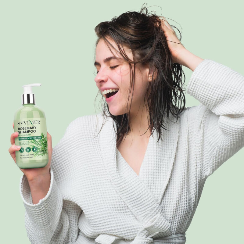 Shampoo Para Crescimento Capilar De Alecrim: Espessamento E - Image 6