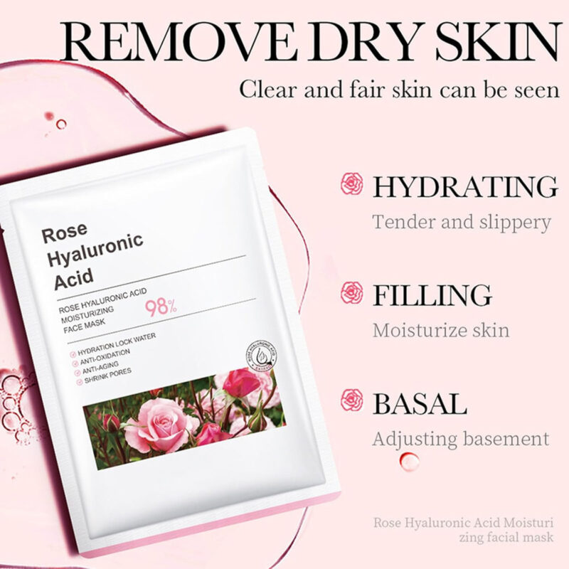 Conjuntos E Kits De Cuidados Com A Pele Facial Rose, 8 Unida - Image 7