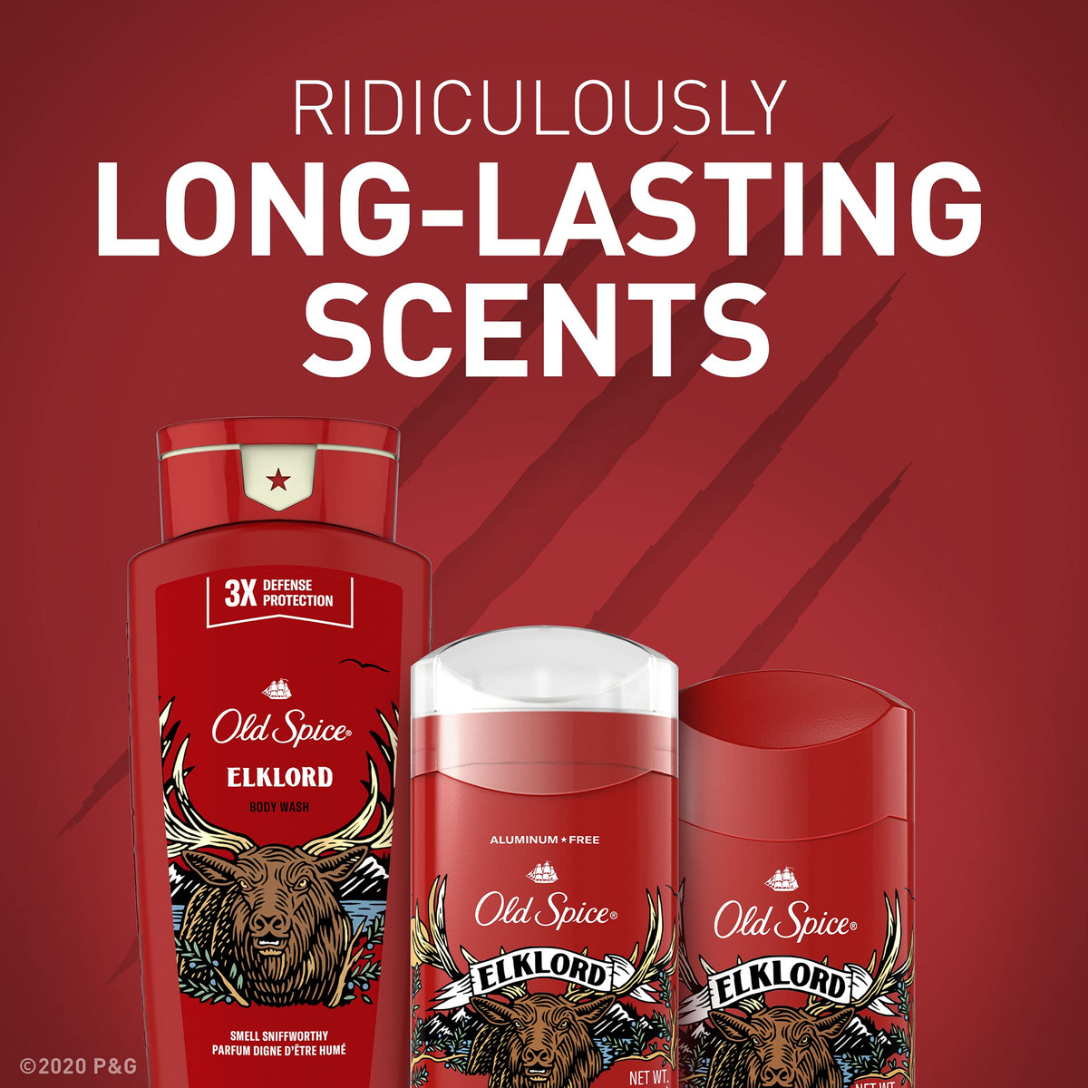 Desodorante Old Spice Elklord Aluminium Free 90ml Para Homen - Imagem 5