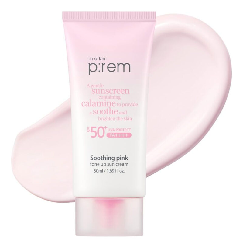 Protetor Solar Make P:rem Soothing Pink Tone Up Spf 50+ 50ml